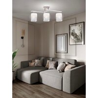 Припотолочная люстра Aitin Pro НПБ 02-3x60-101 6096/3 (белый/зотоло) - Превью изображения №3 — Интернет-магазин ПроЗаказ