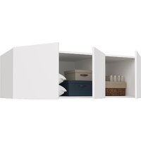 Шкаф распашной Аквилон Чарли №25.1 (белое сияние) - Превью изображения №5 — Интернет-магазин ПроЗаказ