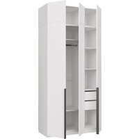 Шкаф распашной Аквилон Чарли №25.1 (белое сияние) - Превью изображения №9 — Интернет-магазин ПроЗаказ