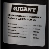 Мойка высокого давления Gigant GLU-06 - Превью изображения №12 — Интернет-магазин ПроЗаказ