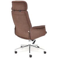 Офисное кресло TetChair Charm (флок, коричневый) - Превью изображения №4 — Интернет-магазин ПроЗаказ