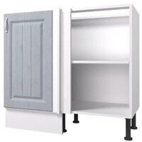 Шкаф напольный Горизонт Принцесса (серый) - Превью изображения №1 — Интернет-магазин ПроЗаказ