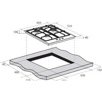 Варочная панель ZUGEL ZGH451W - Превью изображения №11 — Интернет-магазин ПроЗаказ