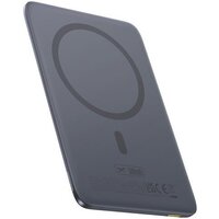Внешний аккумулятор Baseus PicoGo AM41 Ultra-Slim Magnetic Power Bank 5000mAh (серый) - Превью изображения №2 — Интернет-магазин ПроЗаказ