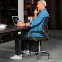 Офисное кресло byRoom Office Staff VC6001-B (черный) - Превью изображения №10 — Интернет-магазин ПроЗаказ