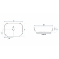 Умывальник Rea Livia U3800 - Превью изображения №5 — Интернет-магазин ПроЗаказ
