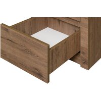 Шкаф-пенал Рэйгрупп Bromo ВТ-04 1D1Y 50x198x45 ВТ-04 VL (дуб веллингтон) - Превью изображения №2 — Интернет-магазин ПроЗаказ