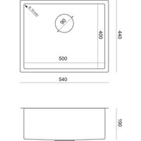 Кухонная мойка Quadron MF5444PVDBST1 - Превью изображения №5 — Интернет-магазин ПроЗаказ