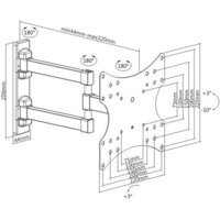 Кронштейн для телевизора Ultramounts UM877 - Превью изображения №2 — Интернет-магазин ПроЗаказ