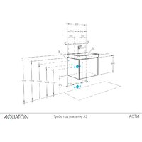  Акватон Тумба с умывальником Асти 55 1A2631V0AX2B0 - Превью изображения №12 — Интернет-магазин ПроЗаказ