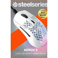 Игровая мышь SteelSeries Aerox 3 2022 Edition (белая) - Превью изображения №7 — Интернет-магазин ПроЗаказ