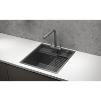 Кухонная мойка Granula KS-5051 (графит матовый) - Превью изображения №3 — Интернет-магазин ПроЗаказ