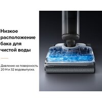 Вертикальный моющий пылесос Roborock Wet and Dry Vacuum Cleaner F25 ALT WD5M4A (с русской озвучкой, черный) - Превью изображения №16 — Интернет-магазин ПроЗаказ