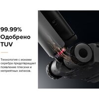 Вертикальный моющий пылесос Roborock Wet and Dry Vacuum Cleaner F25 ALT WD5M4A (с русской озвучкой, черный) - Превью изображения №20 — Интернет-магазин ПроЗаказ