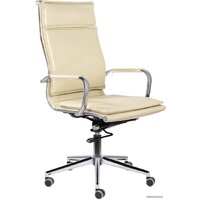 Brabix Premium Kayman EX-532 (экокожа/хром бежевый)
