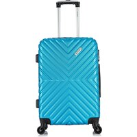 Чемодан-спиннер L'Case New-Delhi BCP-1205 7468 (M, светло-синий) - Превью изображения №2 — Интернет-магазин ПроЗаказ