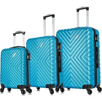 Чемодан-спиннер L'Case New-Delhi BCP-1205 7468 (M, светло-синий) - Превью изображения №7 — Интернет-магазин ПроЗаказ