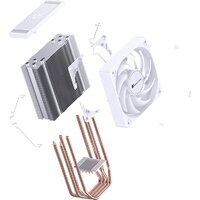 Кулер для процессора Jonsbo CR-1000E (белый) - Превью изображения №18 — Интернет-магазин ПроЗаказ