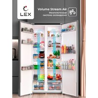 Холодильник side by side LEX LSB530BLID wind - Превью изображения №4 — Интернет-магазин ПроЗаказ