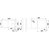 Кухонная мойка Blanco Axia III XL 6 S 527052 - Превью изображения №2 — Интернет-магазин ПроЗаказ