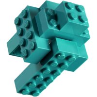 Конструктор LEGO Minecraft 21168 Искаженный лес - Превью изображения №13 — Интернет-магазин ПроЗаказ