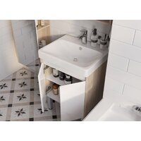  Акватон Тумба с умывальником Сканди Doors 55 1A2788K0SDB20 (белый/дуб верона) - Превью изображения №7 — Интернет-магазин ПроЗаказ