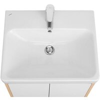  Акватон Тумба с умывальником Сканди Doors 55 1A2788K0SDB20 (белый/дуб верона) - Превью изображения №6 — Интернет-магазин ПроЗаказ