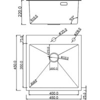 Кухонная мойка Roxen Snake 560220-45-BS PVD графит/текстурная поверхность (с ролл-матом и дозатором) - Превью изображения №16 — Интернет-магазин ПроЗаказ