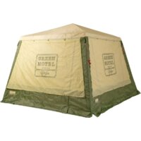 Тент-шатер Camping World Green Hotel Volga 138199 (зеленый/бежевый) - Превью изображения №4 — Интернет-магазин ПроЗаказ