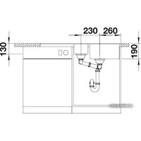 Кухонная мойка Blanco Metra 6 S-F 525929 (черный) - Превью изображения №4 — Интернет-магазин ПроЗаказ