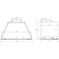 Кухонная вытяжка Elikor Врезной блок Box 50П-1000-Э4Д 290032 (черный) - Превью изображения №10 — Интернет-магазин ПроЗаказ