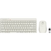 Офисный набор A4Tech Fstyler FG2200 Air (бежевый) - Превью изображения №2 — Интернет-магазин ПроЗаказ