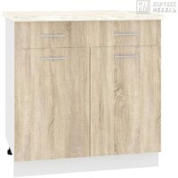 Кортекс-мебель Корнелия Лира НШ80р1ш (дуб сонома/мадрид)