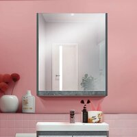  Doratiz Шкаф с зеркалом Крит 60 L 2711.168 (серый) - Превью изображения №8 — Интернет-магазин ПроЗаказ