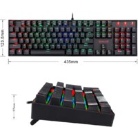 Клавиатура Redragon Mitra (Outemu Blue) - Превью изображения №5 — Интернет-магазин ПроЗаказ