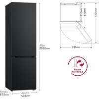 Холодильник LG DoorCooling+ GBV3200CEP - Превью изображения №5 — Интернет-магазин ПроЗаказ