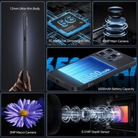 Телефон Oukitel WP52 4GB/256GB (черный) - Превью изображения №4 — Интернет-магазин ПроЗаказ