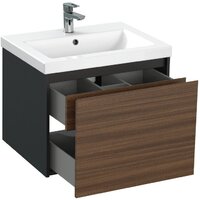  Cersanit Тумба под умывальник Grande 60 Como 60 64759 (черный орех) - Превью изображения №7 — Интернет-магазин ПроЗаказ