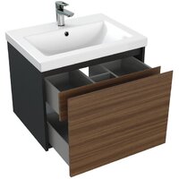  Cersanit Тумба под умывальник Grande 60 Como 60 64759 (черный орех) - Превью изображения №4 — Интернет-магазин ПроЗаказ