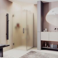 Душевой уголок MaybahGlass MGY-1305-4 (сатин стекло/хром глянцевый) - Превью изображения №2 — Интернет-магазин ПроЗаказ