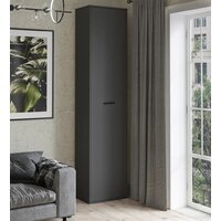 Шкаф-пенал Интерлиния Skill-23/1 (антрацит) - Превью изображения №3 — Интернет-магазин ПроЗаказ