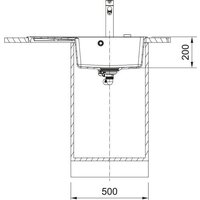Кухонная мойка Franke Centro CNG 611-78 TL 114.0740.848 (оникс) - Превью изображения №4 — Интернет-магазин ПроЗаказ
