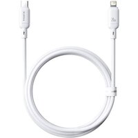 Baseus Silky Series Fast Charging Cable USB Type-C - Lightning (1 м, белый)