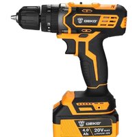 Ударная дрель-шуруповерт Deko DKCD20 Impact 063-4420 (с 2-мя АКБ, кейс) - Превью изображения №3 — Интернет-магазин ПроЗаказ