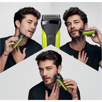 Электробритва Braun Series 3 Shave&Style 300BT (зеленый) - Превью изображения №6 — Интернет-магазин ПроЗаказ