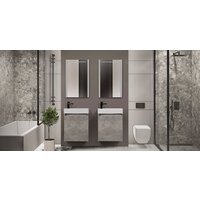  Belux Тумба с умывальником Темпо НП50 (31, бетон чикаго/светло-серый) - Превью изображения №4 — Интернет-магазин ПроЗаказ