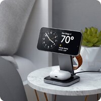 Беспроводное зарядное Satechi 3-in-1 Foldable Qi2 Wireless Charging Stand - Превью изображения №7 — Интернет-магазин ПроЗаказ