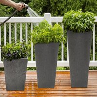 Кашпо Multy Home Sonata EU5100007 (стальной серый) - Превью изображения №4 — Интернет-магазин ПроЗаказ