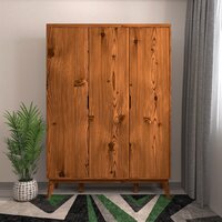 Шкаф распашной ФанДОК Доната 1 Ф-137.1-01 (светлый орех) - Превью изображения №8 — Интернет-магазин ПроЗаказ