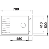Кухонная мойка Blanco Elon XL 6 S (кофе) 524843 - Превью изображения №2 — Интернет-магазин ПроЗаказ